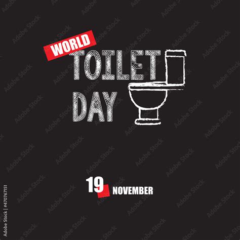 World Toilet Day Stock Vector | Adobe Stock