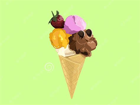 Premium Vector Ice Cream