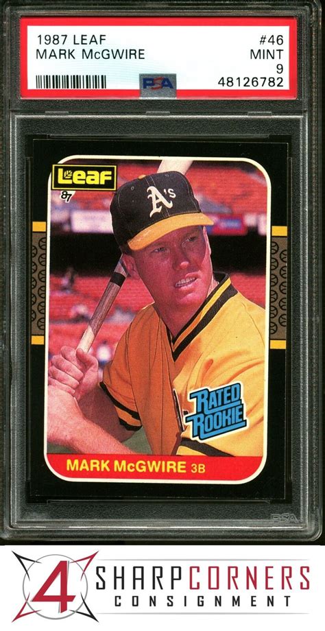 Mark McGwire 1987 Leaf 46 Base Price Guide Sports Card Investor