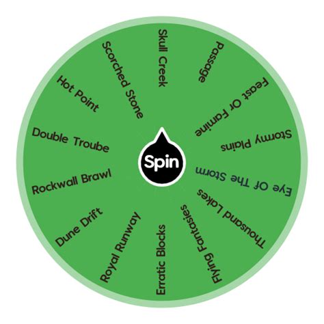 Showdown maps | Spin The Wheel App