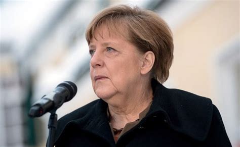 Angela Merkel Opens Exhibition Of Holocaust Art In Berlin