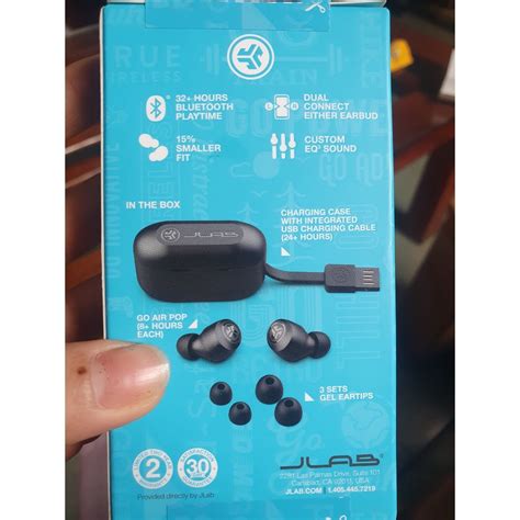 Bản Mỹ Tai nghe Bluetooth True Wireless JLab GO Air POP không dây