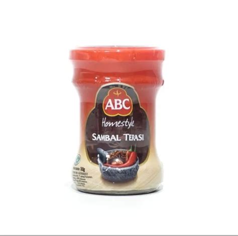 Proko Abc Sambal Terasi Jar Gram Lazada Indonesia