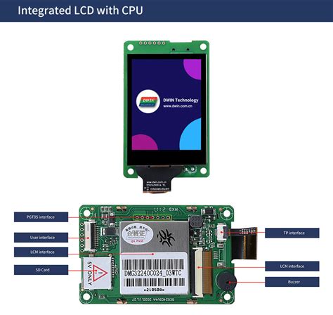 DWin Intelligent Touch LCD