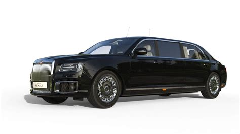 Aurus Senat Armored Limousine - 3D Model by citizensnip