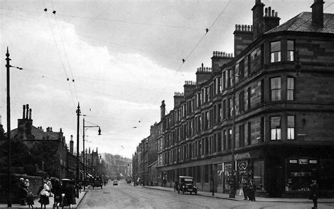 Tour Scotland: Old Photograph Maryhill Glasgow Scotland