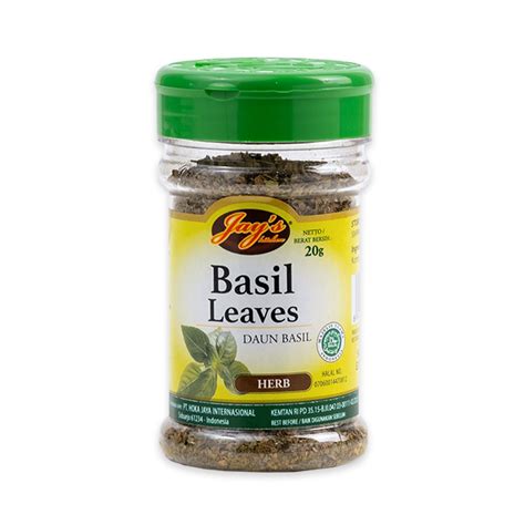 Jual Basil Leaves Daun Basil Rempah Bumbu Dapur G Shopee Indonesia