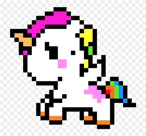 Baby Unicorn Pixel Art Unicorn Easy Hd Png Download 950x900