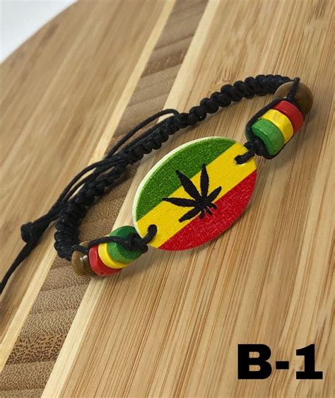 Rasta Bracelet Rasta Braided Bracelet Jamaican Bracelet Etsy Rasta