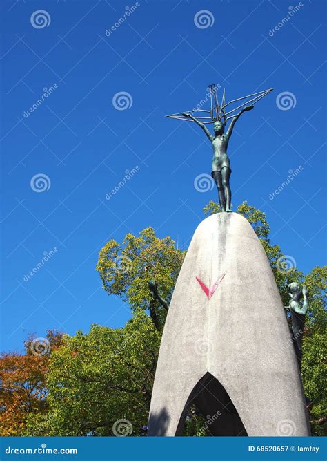 Hiroshima Japan November 42015 Children S Peace Monument To