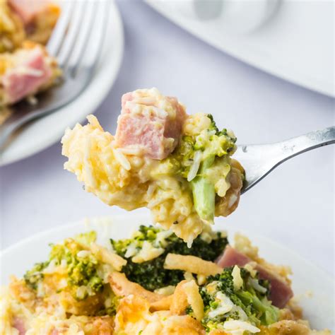 slow cooker ham  rice casserole kitchen divas