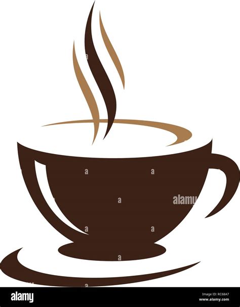 Coffee Cup Logo Template Vector Icon Design Stock Vector Image Art