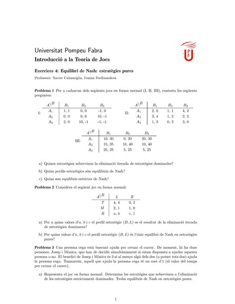 Exercicis Separat Per Tema Probsol Prob C Jocseq C Prob Simul C Prob