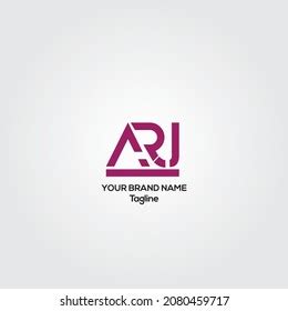 Initial Letter Arj Vector Logo Unique Stock Vector Royalty Free