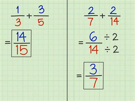 Cómo Sumar Fracciones O Quebrados 15 Pasos Con Fotos