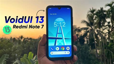 VoidUI 13 0 First Look On Redmi Note 7 Android 13 Install Full