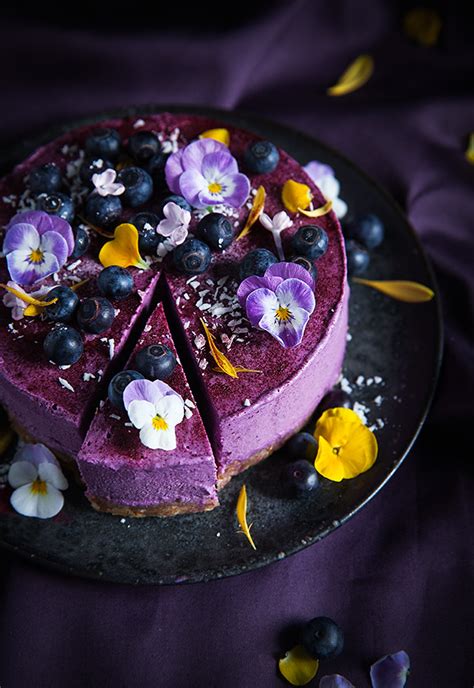 Vegan No Bake Blueberry Lemon Cheesecake Call Me Cupcake