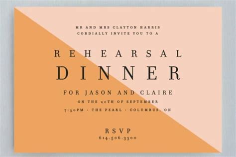 Rehearsal Dinner Invitations Wording