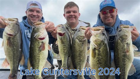 Lake Guntersville Pre Spawn Bass Fishing April Part Of