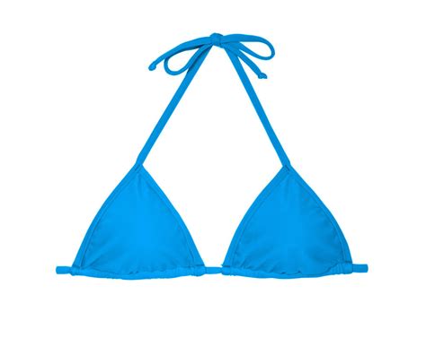 Bikini Triangel Oberteil Blue Cortininha Bikini BRASIL Shop