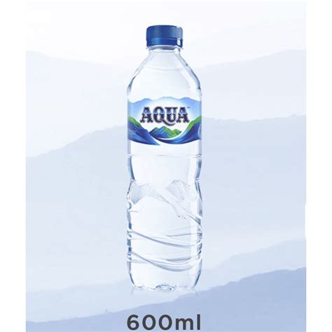 Jual Aqua Botol 600ml 1 Pcs Shopee Indonesia