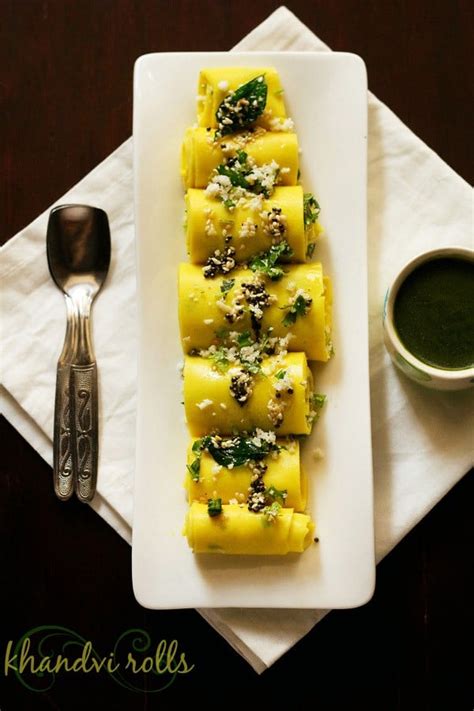 Khandvi Recipe Dassanas Veg Recipes