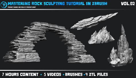 Mastering Rock Sculpting Tutorial In Zbrush Vol