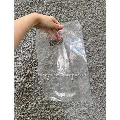 Jual Kresek Bening Tebal Ukuran 20x30 Kantong Pe Pp Plastik Tebal