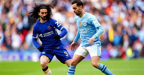 Fa Cup Silva F Hrt Manchester City Gegen Fc Chelsea Ins Finale