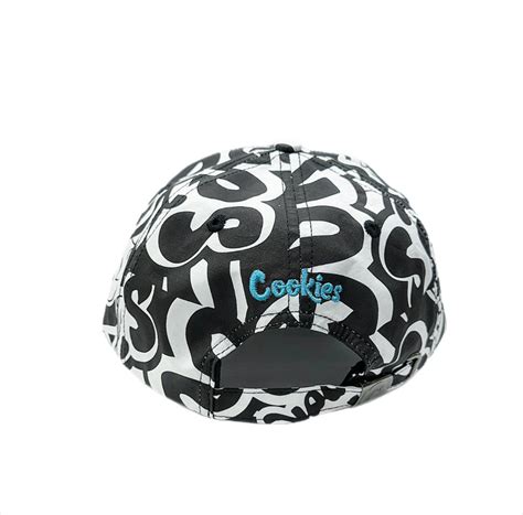 Cookies Blue Logoblack White Dadstrap Back Premium Apparel Shops