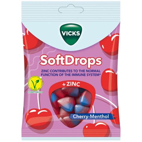 Köp Vicks Soft Drops Cherry 90 G På