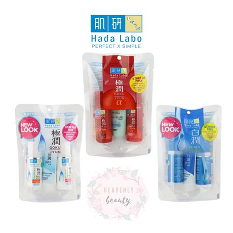 Jual Hada Labo Starter Pack Gokujyun Moisturizing Shirojyun