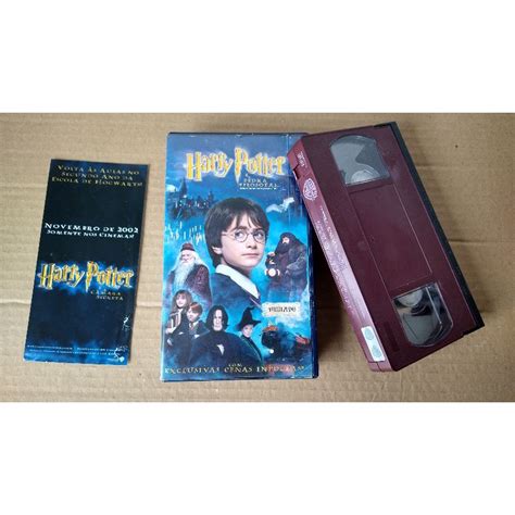 Fita VHS Harry Potter e a Pedra Filosofal Escorrega o Preço