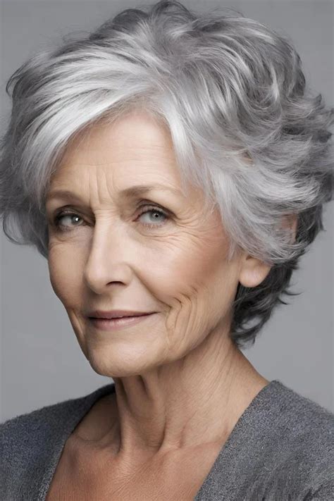 Popular And Simple Short Hairstyles For Older Woman Older Women