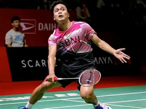 Anthony Ginting Satu Satunya Wakil Tunggal Putra Di Indonesia Masters