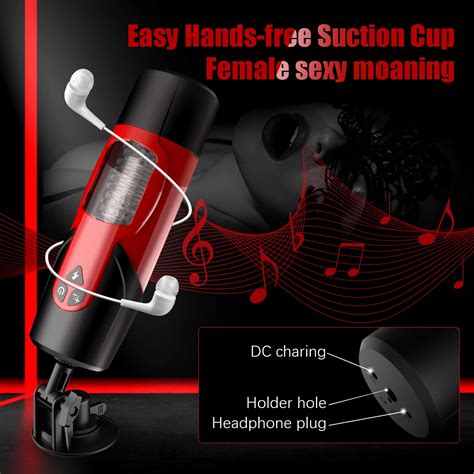 Sohimi Telescopic And Rotating Automat Hand Free Masturbator For Men Sex Toy Automatic