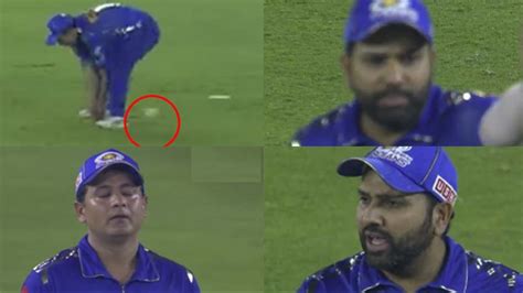 Ipl Watch Rohit Sharma S Angry Outburst At Piyush Chawla For His