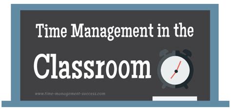 Time Management In The Classroom For You And Your Students