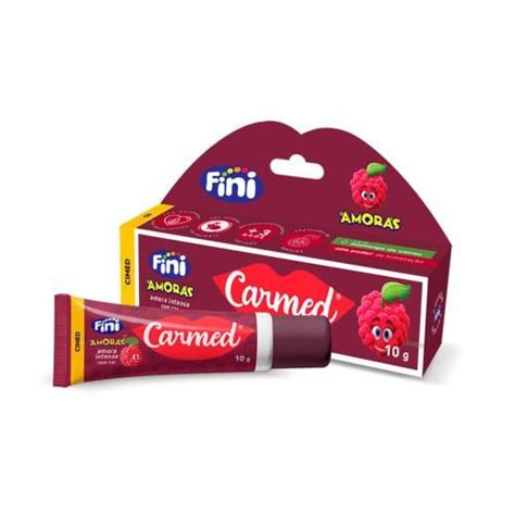 Hidratante Labial Carmed Fini Amora Intensa Cor 10g Hidratante