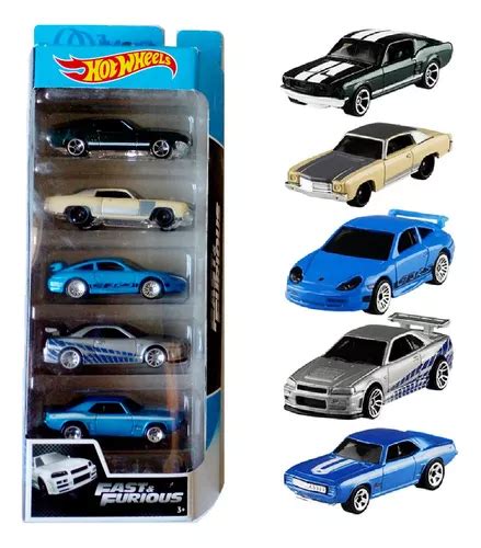 Hot Wheels Cinco Pack Rapido Y Furioso Env O Gratis