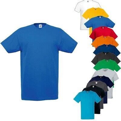 Fruit of the Loom Valueweight V Neck T Herren T Shirt Größe S 5XL eBay