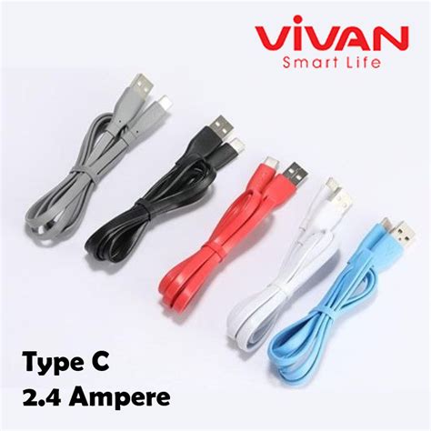 Jual Kabel Data Charger Type C Ampere Vivan Cbc S Cm Tanpa