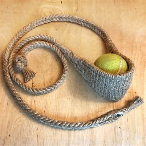 Full Pouch Hand Woven Sling Thick Jute Braided Retention And Etsy