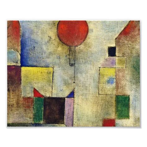 Paul Klee - Red Balloon Photo Print | Zazzle