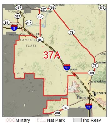 Az Game And Fish Unit Map - Maping Resources