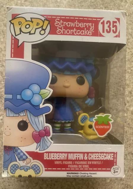 Strawberry Shortcake Funko Pop Vaulted Toy Blueberry Muffin