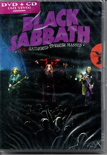 Cd Dvd Ao Vivo Black Sabbath Live Gathered In Their Masses