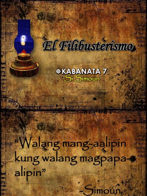 El Fili Kabanata 7