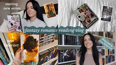 First Reading Vlog Of The Year All The Fantasy Romance New