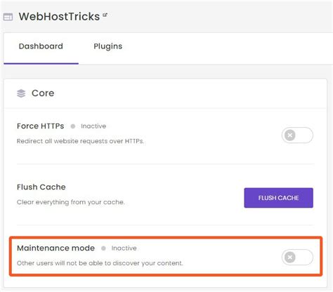 Ways To Enable Maintenance Mode In Wordpress Webhosttricks